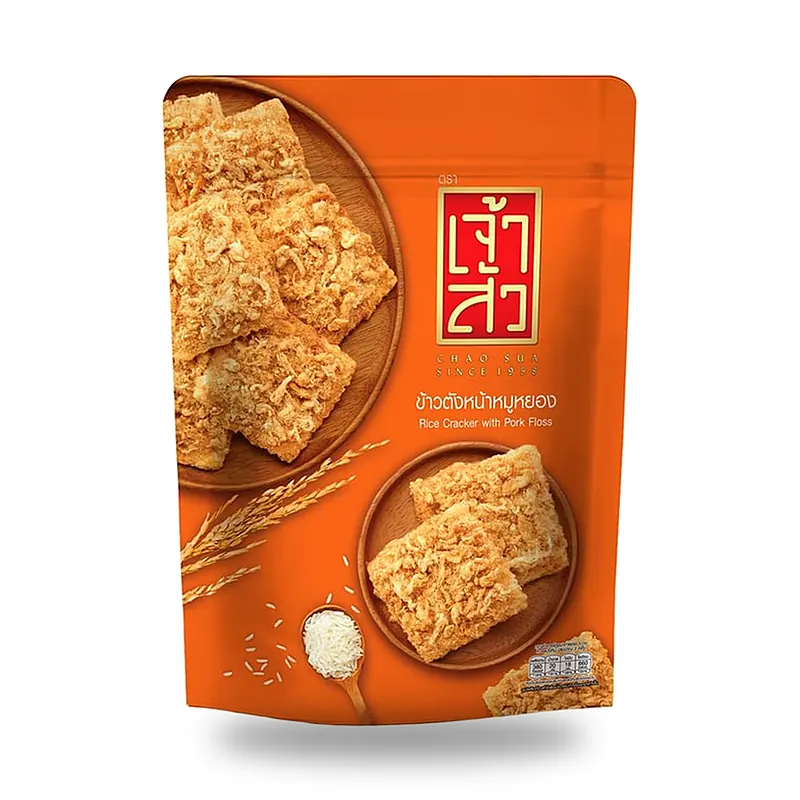 Рисовые хлебцы Chao Sua со свиной стружкой, 80 г