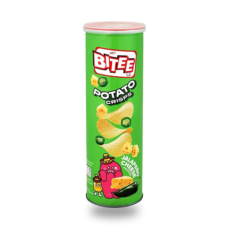 Чипсы Bitee со вкусом халапеньо и сыра, 100 г