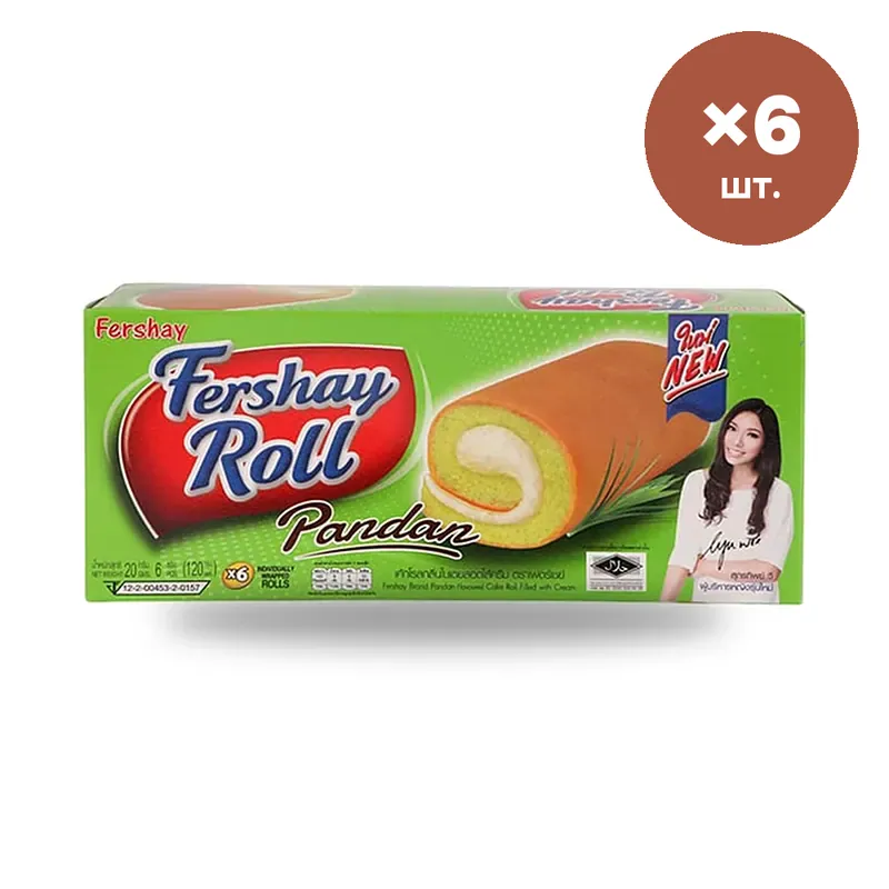 Рулет Fershay со вкусом пандана, 120 г