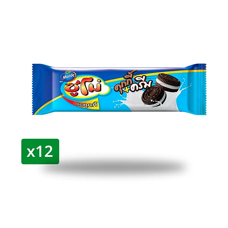 Мини-печенье Sumo с кремовой начинкой, 30 г × 12 шт. — фото 2