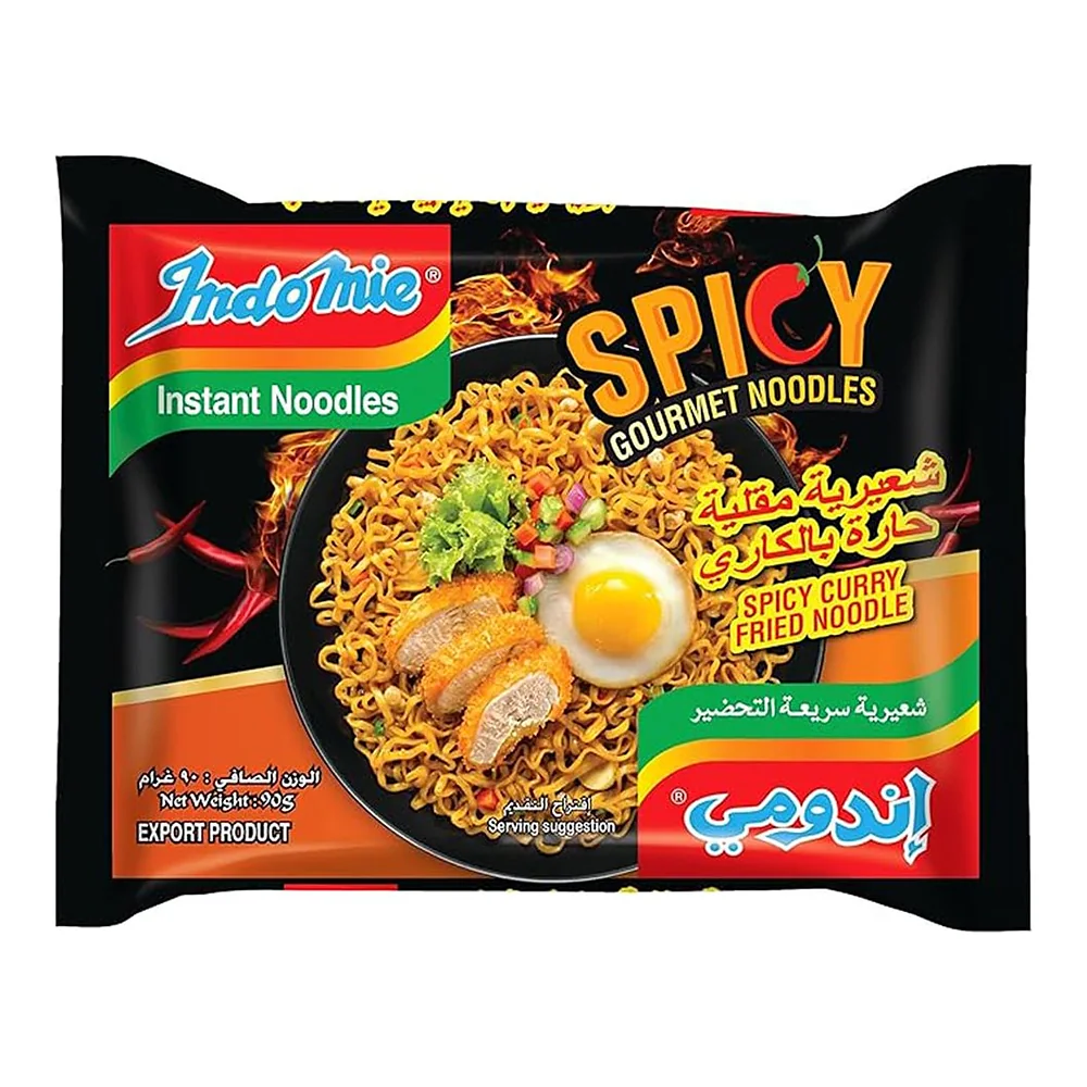 Лапша Indomie Mi Goreng острая курица, 83 г × 5 шт. — фото 4