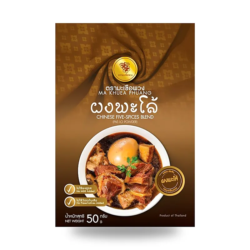 Смесь пяти специй Ma Khuea Phuang, 50 г