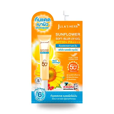 Гель солнцезащитный Jula's Herb Sunflower Soft-Blur UV SPF50+ PA++++, 7 г