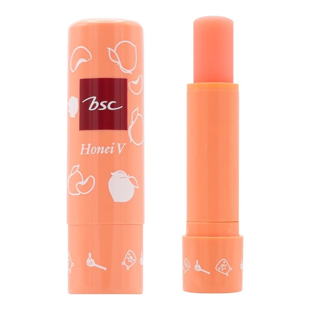 Бальзам для губ BSC Honei V Sweet Honei Bear Sun Lip Care SPF 30 PA++ «Персик», 4,5 г — фото 3