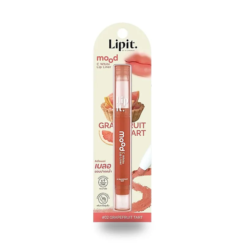 Карандаш для губ Lip It Mood C White Lip Liner 02 Grapefruit Tart, 0,55 г