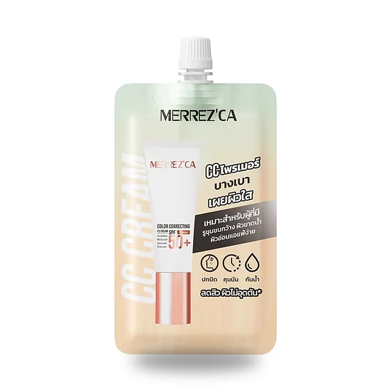 CC-крем Merrez'Ca Color Correcting SPF 50 PA+++, 5 мл