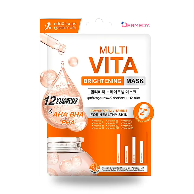 Маска для лица Dermedy Multi Vita Brightening, 25 г