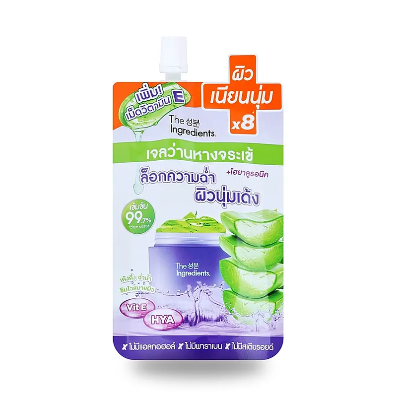 Охлаждающий гель The Ingredients Aloe Hya Cica Bright Cooling Gel, 40 г